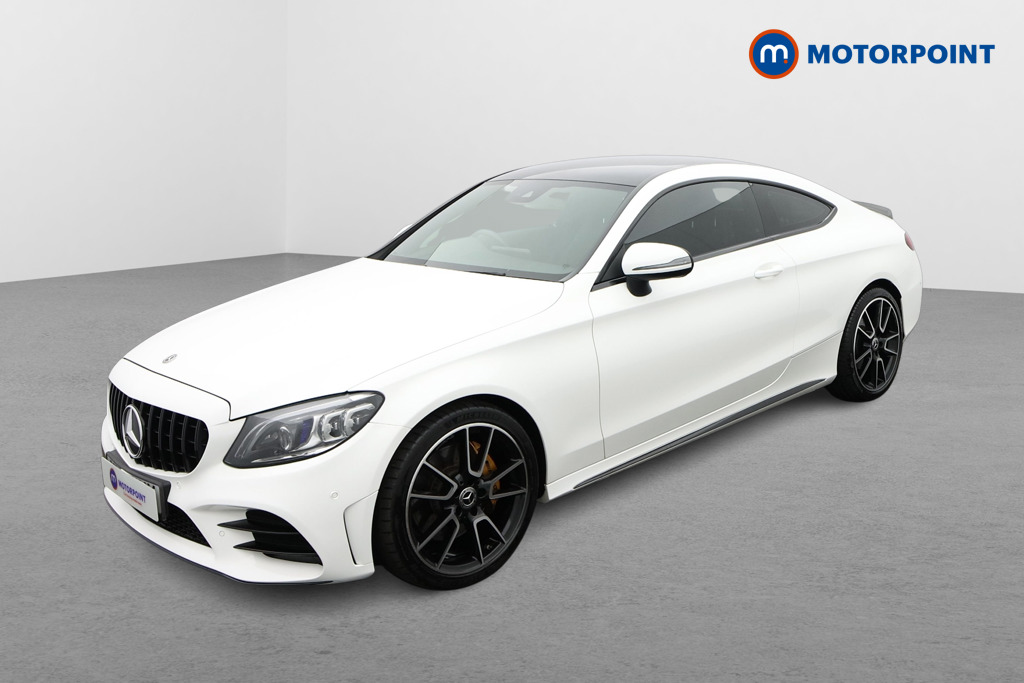 Mercedes-Benz C Class Amg Line Automatic Petrol Coupe - Stock Number (1658893) - Passenger side front corner