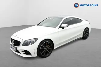 Mercedes-Benz C Class Amg Line Automatic Petrol Coupe - Stock Number (1658893) - Passenger side front corner