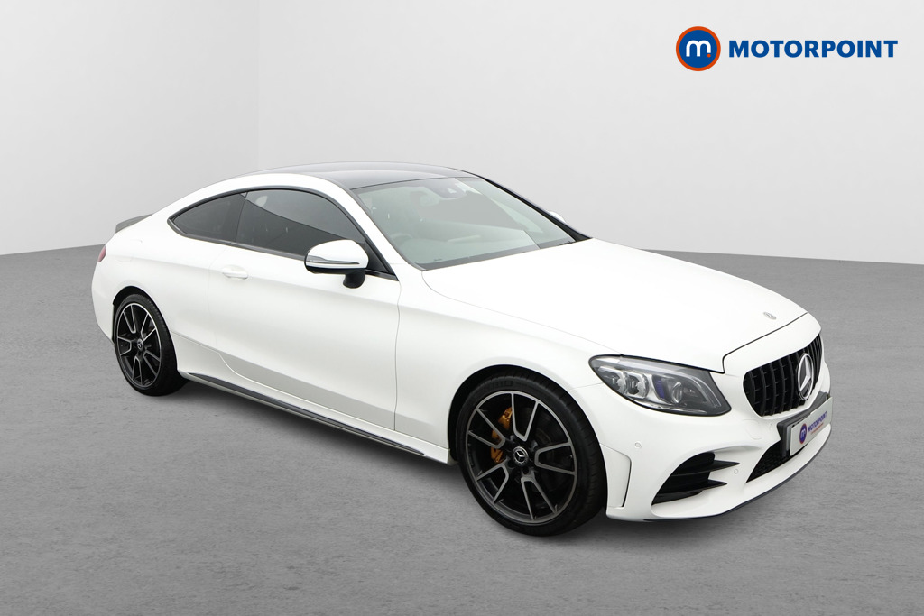 Mercedes-Benz C Class Amg Line Automatic Petrol Coupe - Stock Number (1658893) - Drivers side front corner