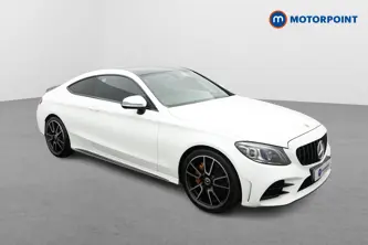 Mercedes-Benz C Class Amg Line Automatic Petrol Coupe - Stock Number (1658893) - Drivers side front corner