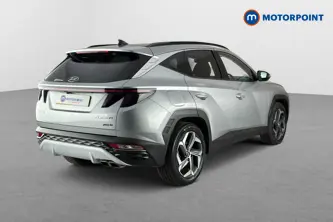 Hyundai Tucson Ultimate Automatic Petrol Plug-In Hybrid SUV - Stock Number (1659286) - Passenger side rear corner