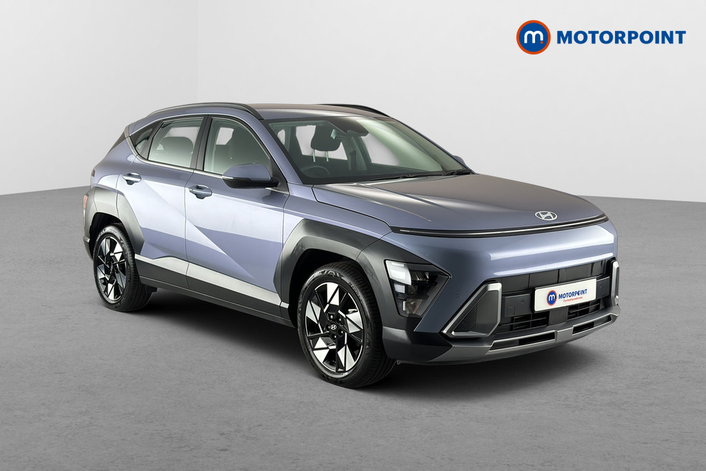 Hyundai Kona Advance Automatic Petrol-Electric Hybrid SUV - Stock Number (1659554) - Drivers side front corner