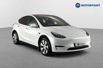 Tesla Model Y Long Range Automatic Electric SUV - Stock Number (1659725) - Drivers side front corner