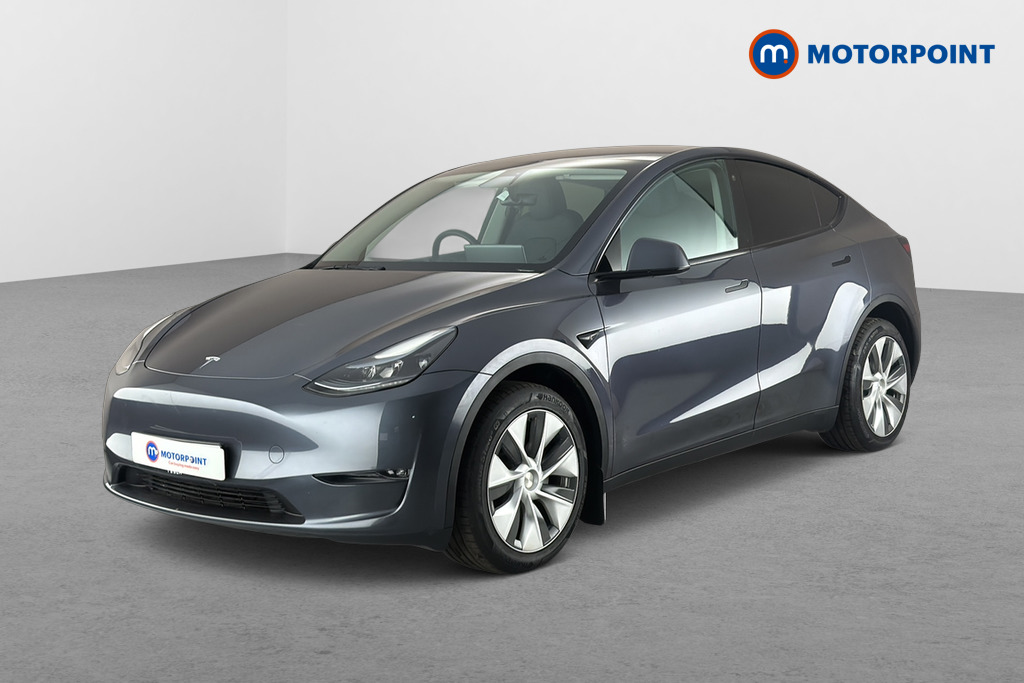 Tesla Model Y Long Range Automatic Electric SUV - Stock Number (1660072) - Passenger side front corner