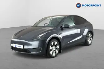 Tesla Model Y Long Range Automatic Electric SUV - Stock Number (1660072) - Passenger side front corner