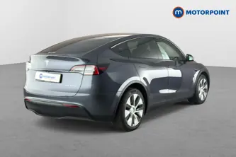 Tesla Model Y Long Range Automatic Electric SUV - Stock Number (1660072) - Passenger side rear corner
