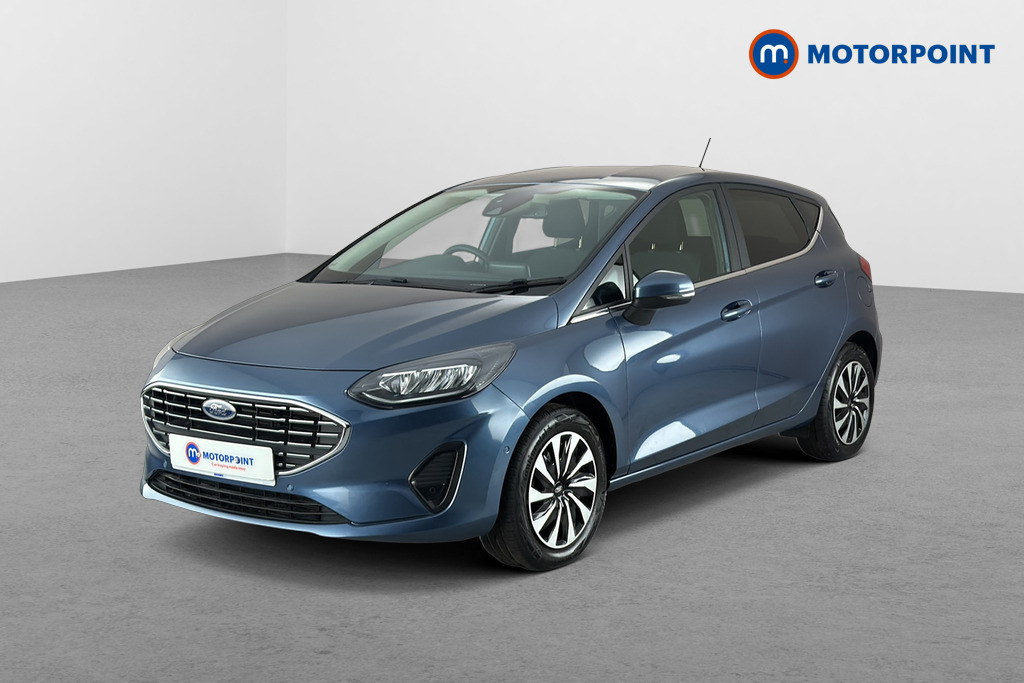 Ford Fiesta Titanium Manual Petrol Hatchback - Stock Number (1660608) - Passenger side front corner