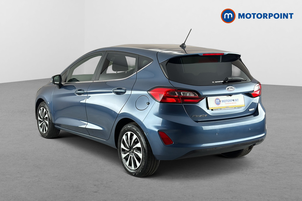 Ford Fiesta Titanium Manual Petrol Hatchback - Stock Number (1660608) - Drivers side rear corner