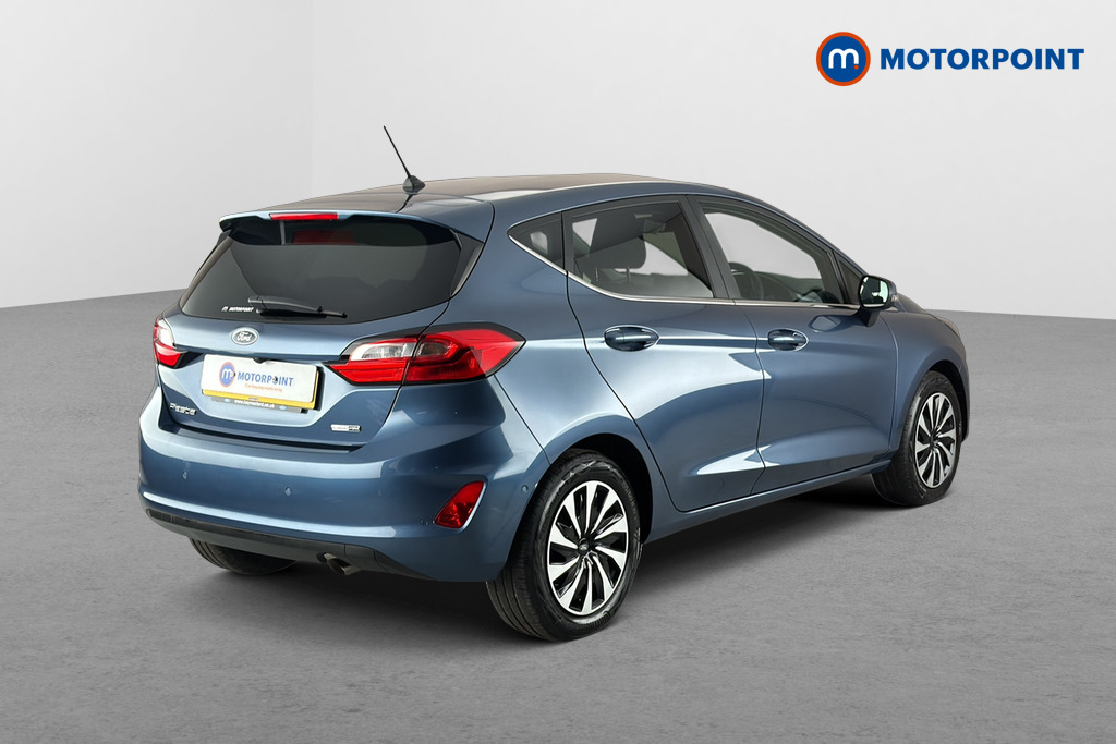 Ford Fiesta Titanium Manual Petrol Hatchback - Stock Number (1660608) - Passenger side rear corner