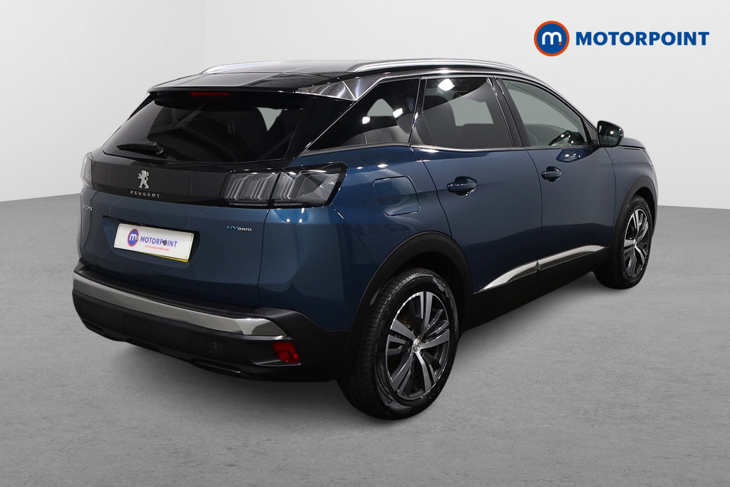 Peugeot 3008 Allure Automatic Petrol Plug-In Hybrid SUV - Stock Number (1610628) - Drivers side rear corner