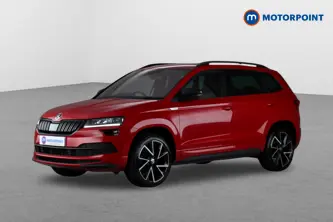 Skoda Karoq Sport Line Automatic Diesel SUV - Stock Number (1620490) - Passenger side front corner