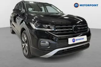 Volkswagen T-Cross Black Edition Automatic Petrol SUV - Stock Number (1626710) - Drivers side front corner