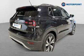 Volkswagen T-Cross Black Edition Automatic Petrol SUV - Stock Number (1626710) - Drivers side rear corner
