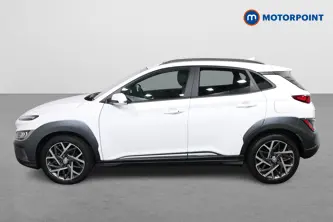 Hyundai Kona Ultimate Automatic Petrol-Electric Hybrid SUV - Stock Number (1627973) - Passenger side