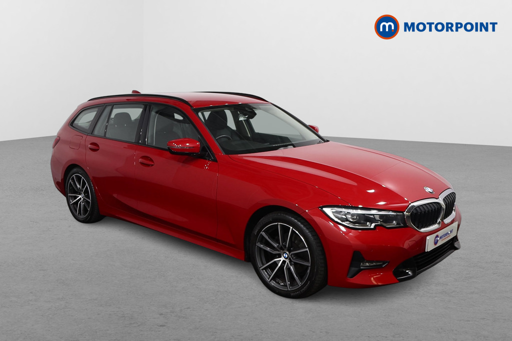 BMW 3 Series Sport Automatic Petrol Estate - Stock Number (1629723) - Drivers side front corner