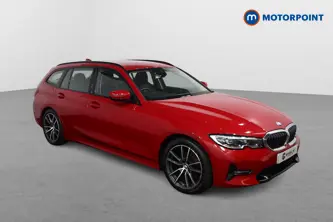 BMW 3 Series Sport Automatic Petrol Estate - Stock Number (1629723) - Drivers side front corner