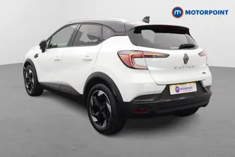 Renault Captur Techno Automatic Petrol-Electric Hybrid SUV - Stock Number (1630457) - Passenger side rear corner