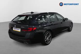 BMW 5 Series M Sport Automatic Petrol Plug-In Hybrid Estate - Stock Number (1634385) - Drivers side rear corner