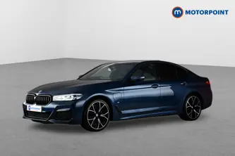 BMW 5 Series M Sport Automatic Petrol Plug-In Hybrid Saloon - Stock Number (1634393) - Passenger side front corner