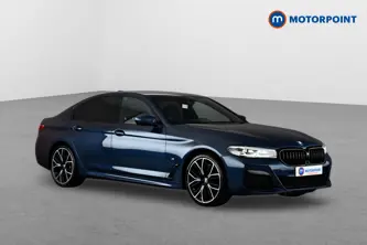 BMW 5 Series M Sport Automatic Petrol Plug-In Hybrid Saloon - Stock Number (1634393) - Drivers side front corner