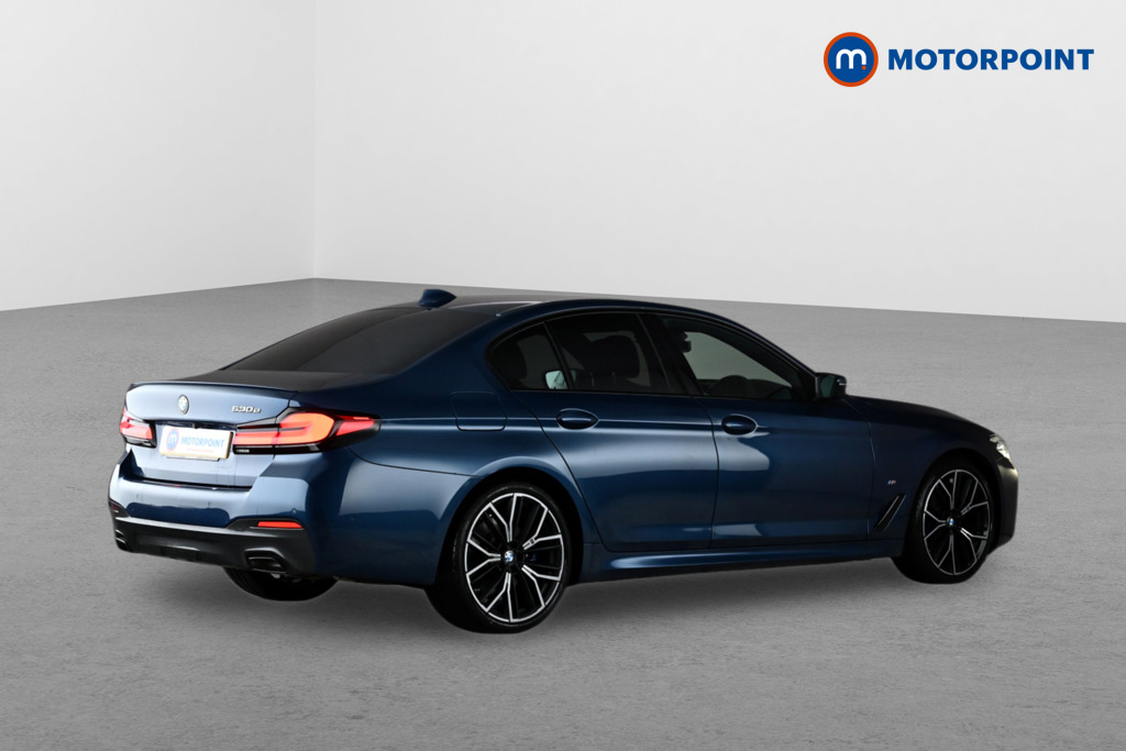 BMW 5 Series M Sport Automatic Petrol Plug-In Hybrid Saloon - Stock Number (1634393) - Drivers side rear corner