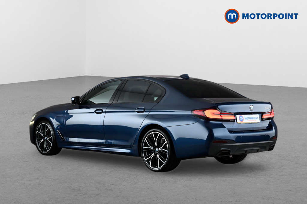 BMW 5 Series M Sport Automatic Petrol Plug-In Hybrid Saloon - Stock Number (1634393) - Passenger side rear corner