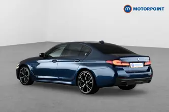 BMW 5 Series M Sport Automatic Petrol Plug-In Hybrid Saloon - Stock Number (1634393) - Passenger side rear corner