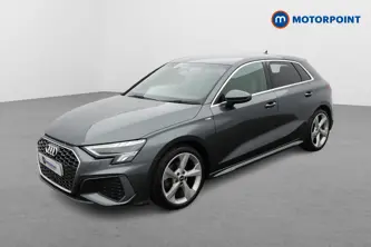 Audi A3 S Line Manual Petrol Hatchback - Stock Number (1635636) - Passenger side front corner