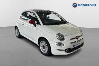 Fiat 500 RED Manual Petrol Hatchback - Stock Number (1636199) - Drivers side front corner