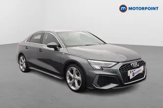 Audi A3 S Line Manual Petrol Saloon - Stock Number (1636623) - Drivers side front corner
