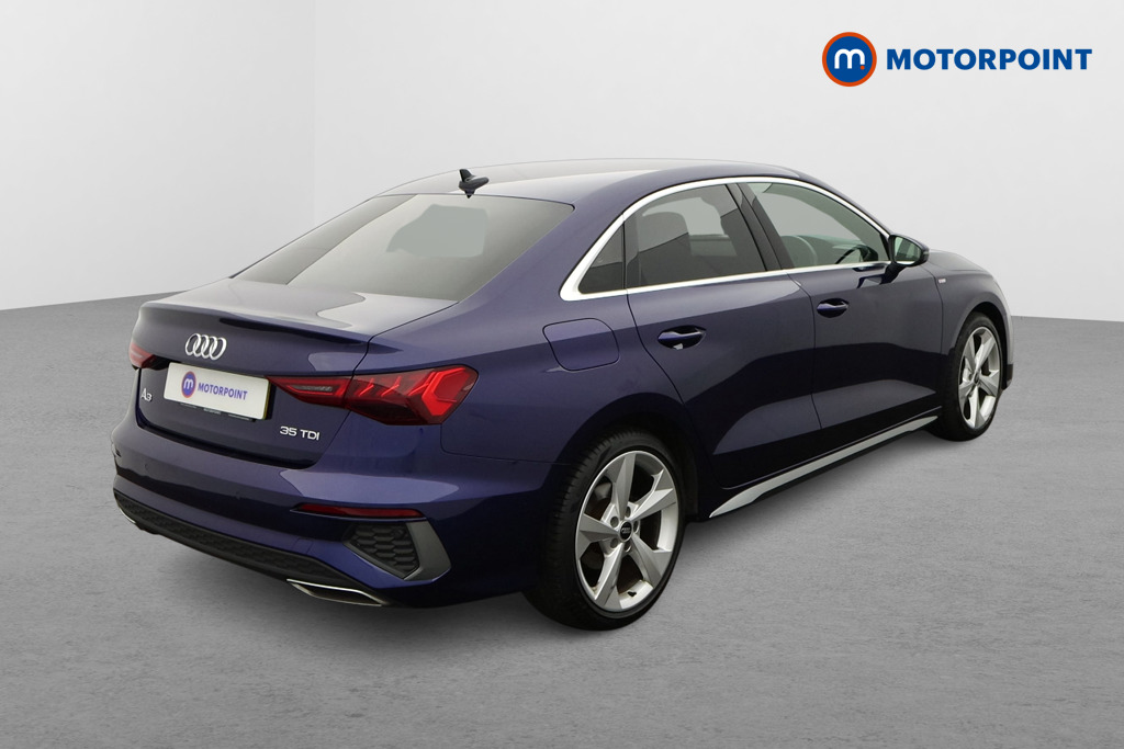 Audi A3 S Line Automatic Diesel Saloon - Stock Number (1640374) - Drivers side rear corner