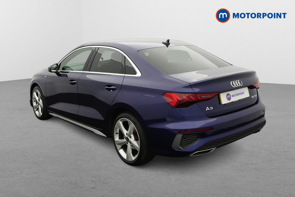 Audi A3 S Line Automatic Diesel Saloon - Stock Number (1640374) - Passenger side rear corner
