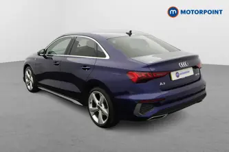 Audi A3 S Line Automatic Diesel Saloon - Stock Number (1640374) - Passenger side rear corner