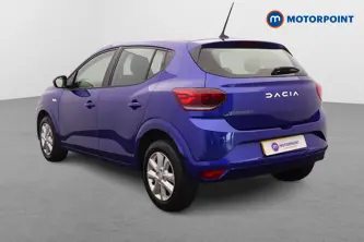 Dacia Sandero Expression Manual Petrol Hatchback - Stock Number (1641197) - Passenger side rear corner