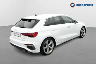 Audi A3 S Line Automatic Petrol Hatchback - Stock Number (1642134) - Drivers side rear corner