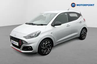 Hyundai I10 N Line Manual Petrol Hatchback - Stock Number (1642768) - Passenger side front corner