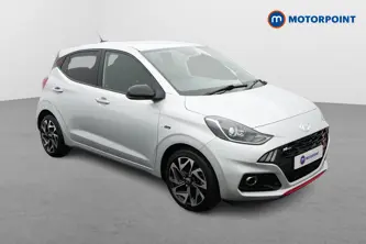 Hyundai I10 N Line Manual Petrol Hatchback - Stock Number (1642768) - Drivers side front corner