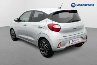Hyundai I10 N Line Manual Petrol Hatchback - Stock Number (1642768) - Passenger side rear corner