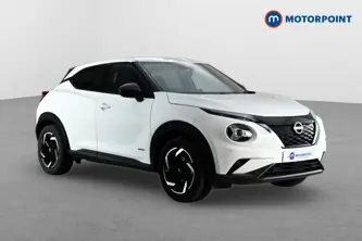 Nissan Juke N-Connecta Automatic Petrol-Electric Hybrid SUV - Stock Number (1643192) - Drivers side front corner