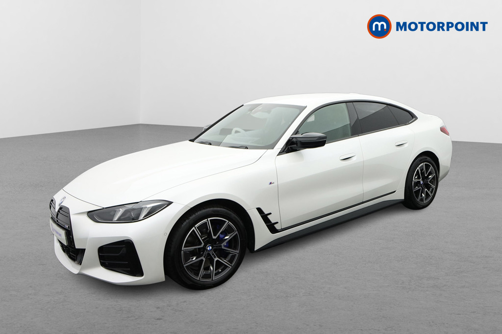 BMW I4 M60 Automatic Electric Hatchback - Stock Number (1643345) - Passenger side front corner
