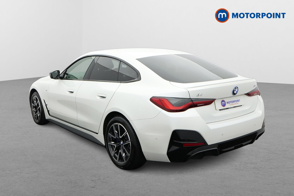 BMW I4 M60 Automatic Electric Hatchback - Stock Number (1643345) - Passenger side rear corner