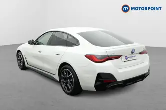 BMW I4 M60 Automatic Electric Hatchback - Stock Number (1643345) - Passenger side rear corner