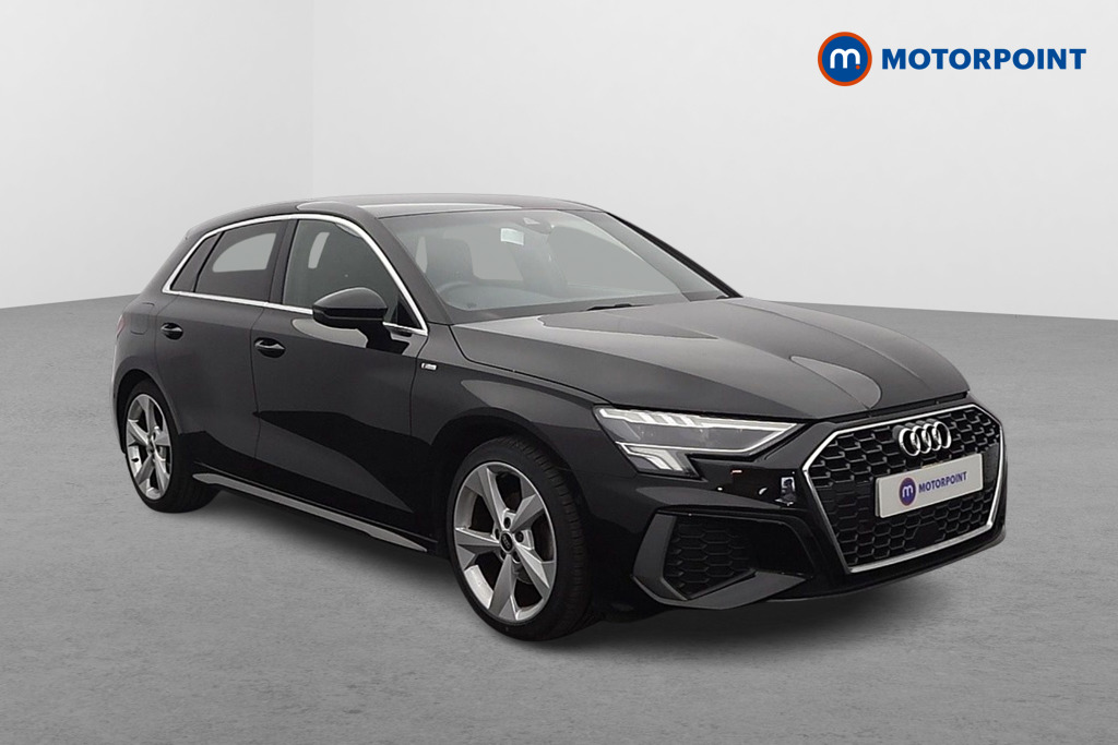 Audi A3 S Line Manual Petrol Hatchback - Stock Number (1643913) - Drivers side front corner