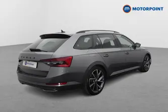 Skoda Superb Sport Line Plus Automatic Diesel Estate - Stock Number (1643943) - Drivers side rear corner