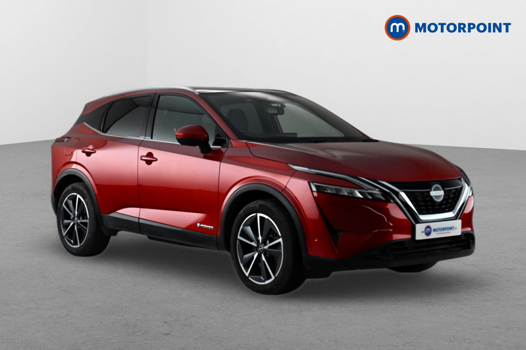 Nissan Qashqai Tekna Automatic Petrol-Electric Hybrid SUV - Stock Number (1644619) - Drivers side front corner
