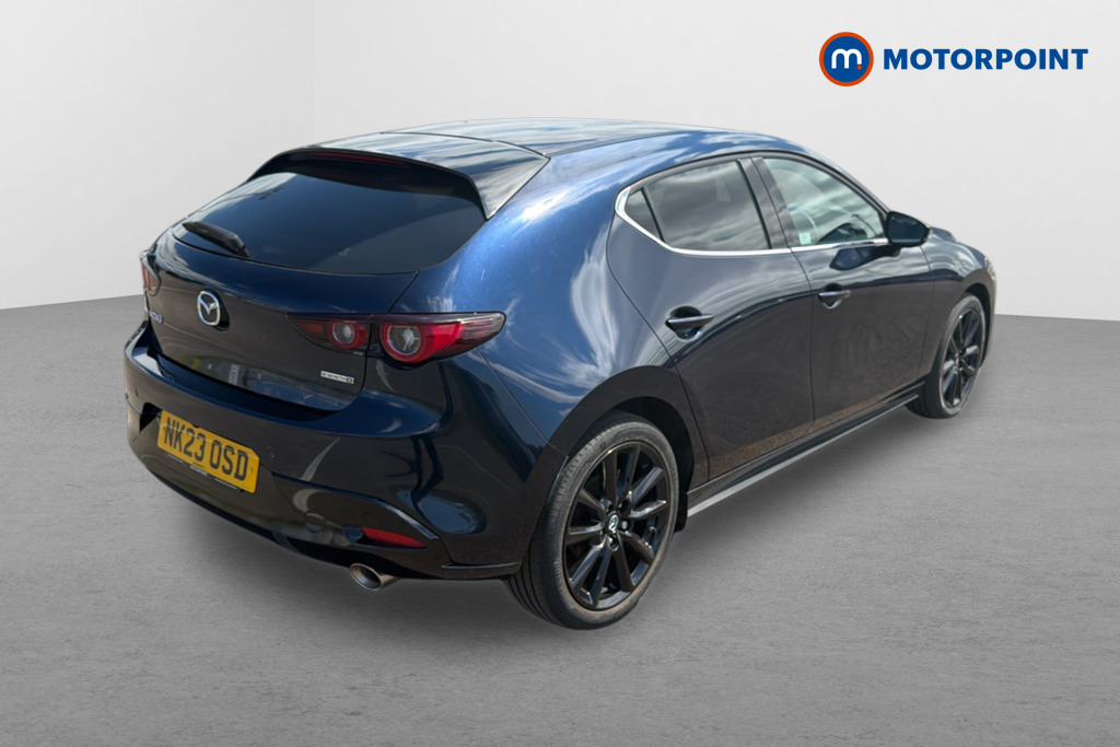 Mazda 3 Exclusive-Line Manual Petrol Hatchback - Stock Number (1644680) - Drivers side rear corner