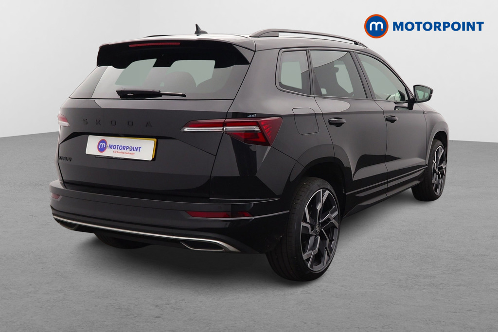 Skoda Karoq Sportline Edition Automatic Petrol SUV - Stock Number (1644908) - Drivers side rear corner