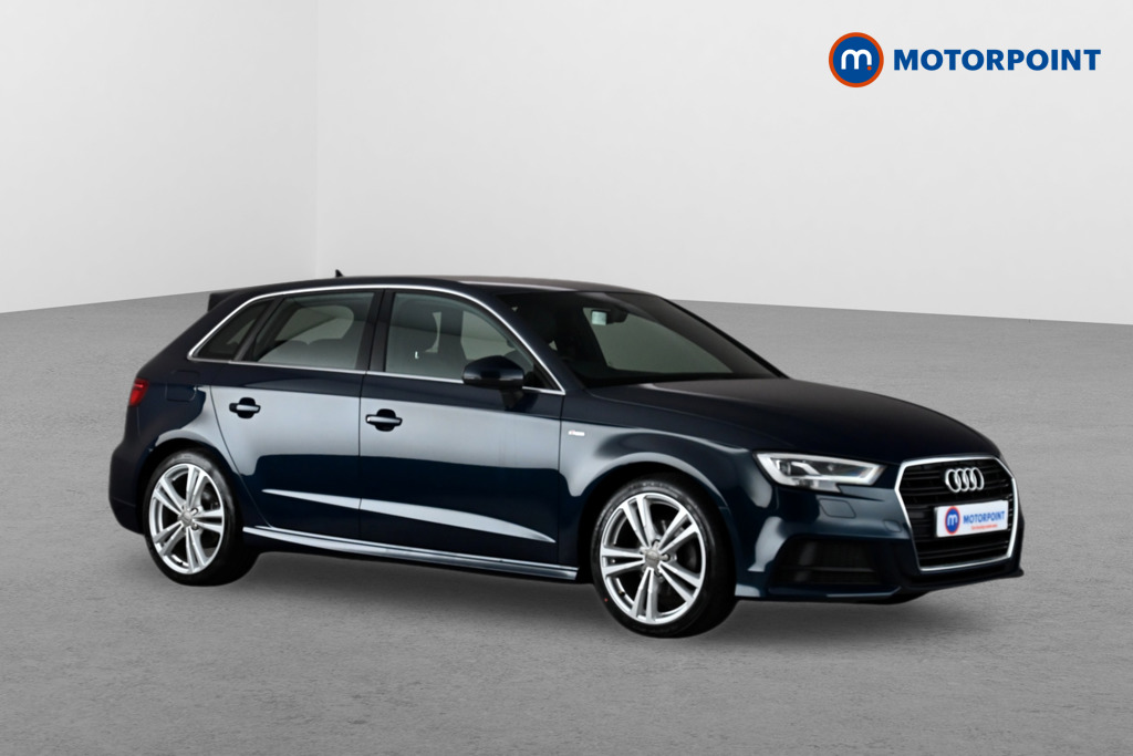 Audi A3 S Line Automatic Petrol Hatchback - Stock Number (1645606) - Drivers side front corner