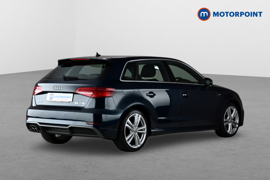 Audi A3 S Line Automatic Petrol Hatchback - Stock Number (1645606) - Drivers side rear corner