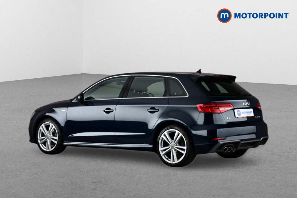Audi A3 S Line Automatic Petrol Hatchback - Stock Number (1645606) - Passenger side rear corner